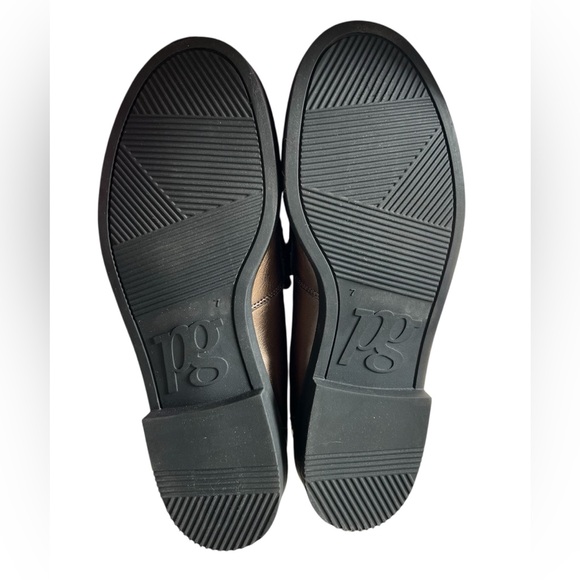 Paul Green NWOB Stacy Flat Women's Leather Shoes Loafers Grunge Metallic US 9.5 - Picture 9 of 12